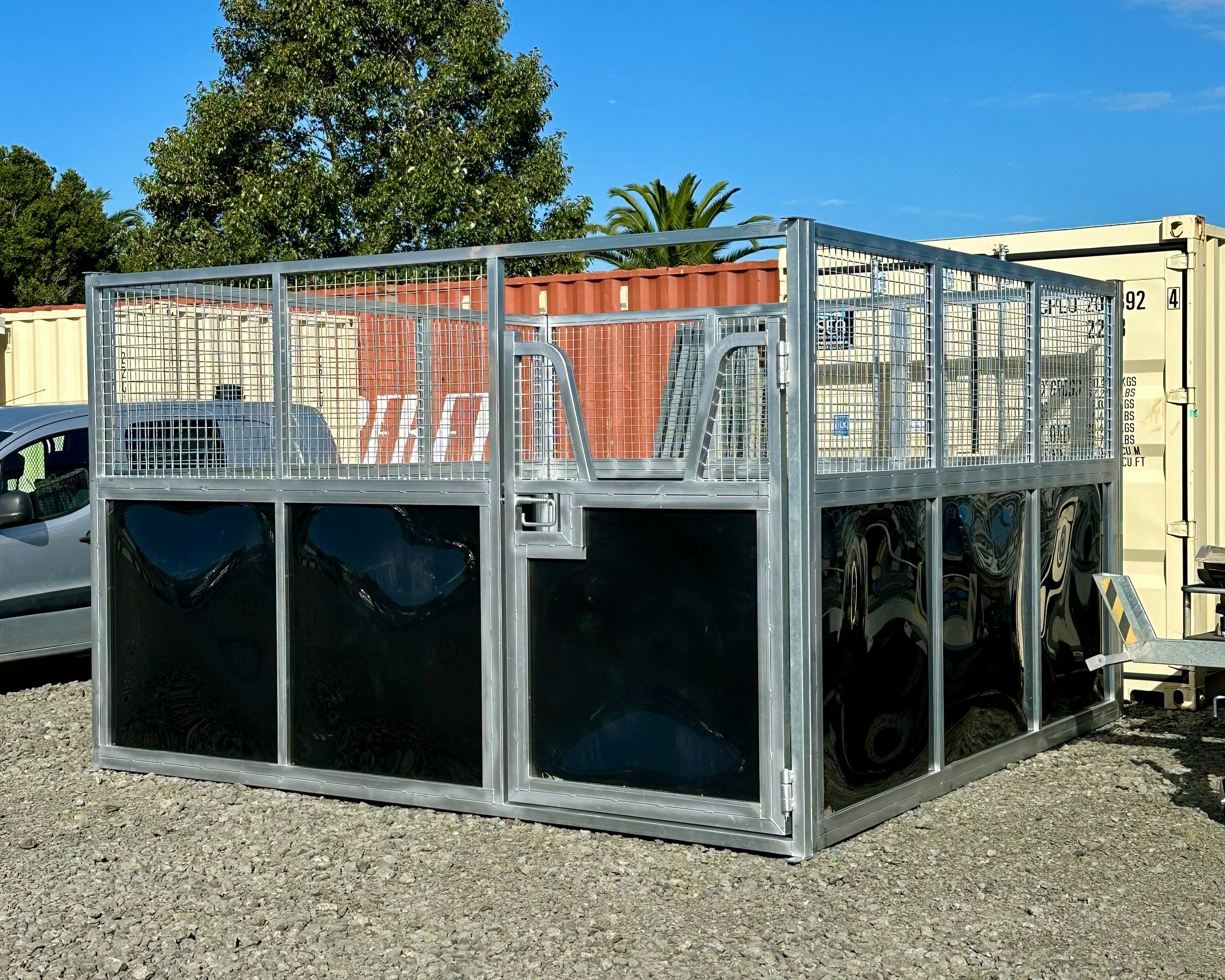 horse stable installed lifestyle block New Zealand rural stable setup